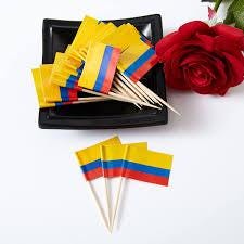 Columbia Flag Toothpicks