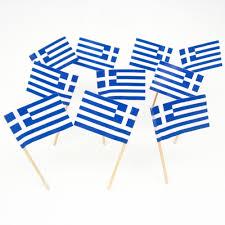 Greece Flag Toothpicks