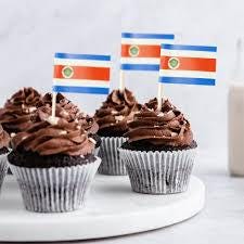 Costa Rica Flag Toothpicks