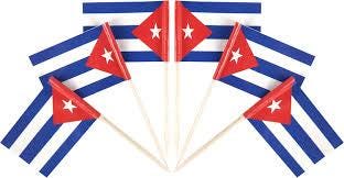 Havana Flag Toothpick