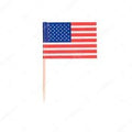 American Flag Toothpick