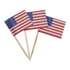 American Flag Toothpick
