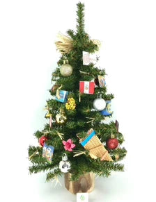 Peru / Peruvian Themed 18" Christmas Tree