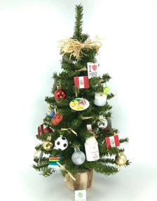 Peru / Peruvian Themed 18" Christmas Tree