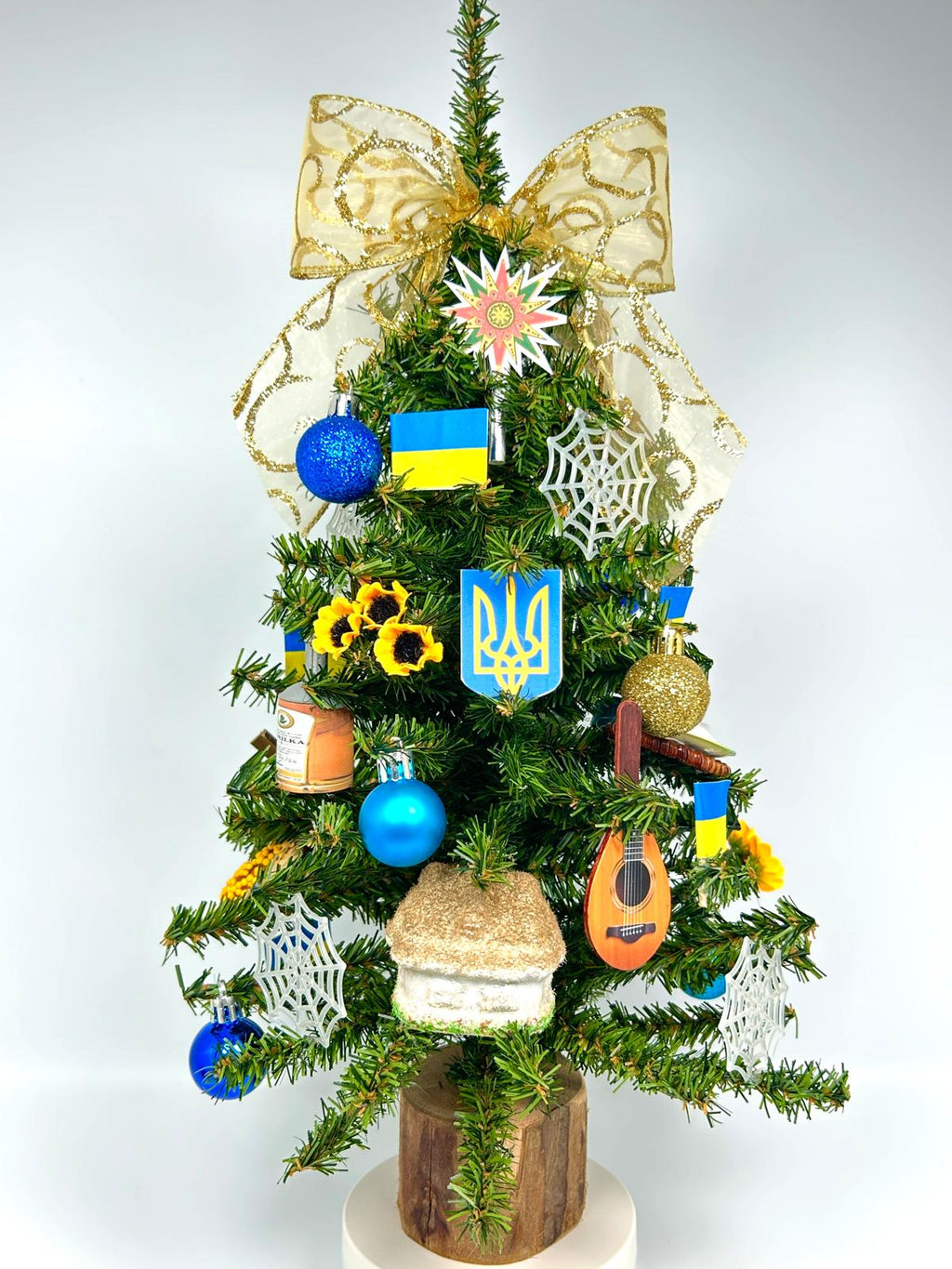 Ukraine / Ukrainian Themed 18" Christmas Tree