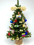 Venezuela/ Venezuelan Themed 18" Christmas Tree