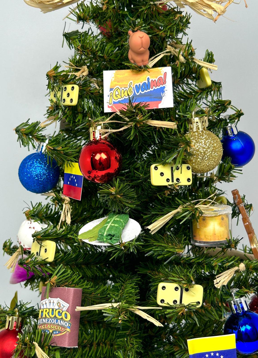 Venezuela/ Venezuelan Themed 18" Christmas Tree